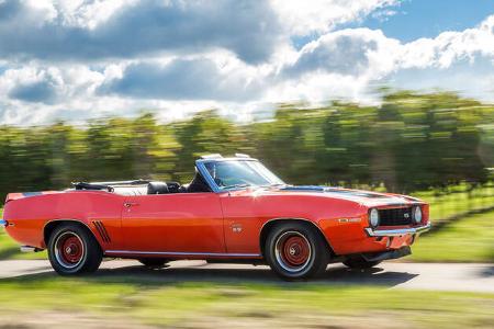 Fahrbericht-Chevrolet-Camaro-Convertible-Mercedes-450-SL-Morgan-Plus-8