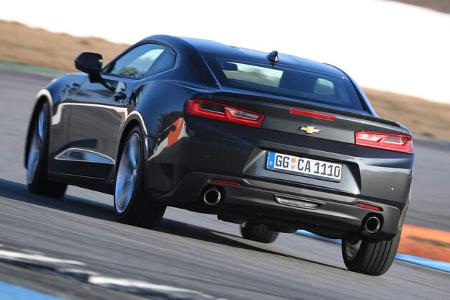 Chevrolet Camaro Coupé 2.0 Turbo, Heckansicht