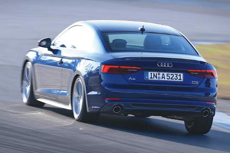 Audi A5 Coupé 2.0 TFSI Quattro, Heckansicht