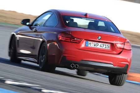 BMW 430i Coupé, Heckansicht