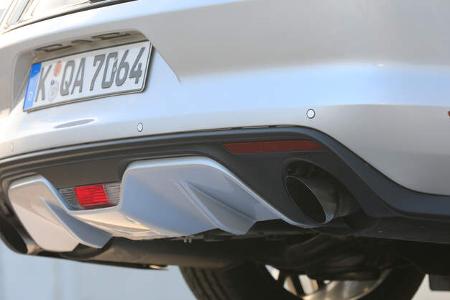 Ford Mustang 2.3 Ecoboost, Endrohre