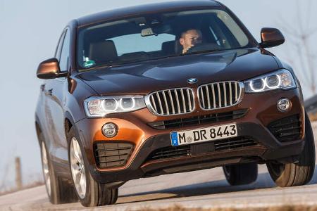 BMW X4 xDrive 28i, Frontansicht
