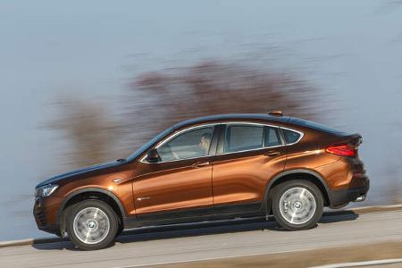 BMW X4 xDrive 28i, Seitenansicht