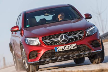 Mercedes GLC 300 4Matic Coupé, Frontansicht
