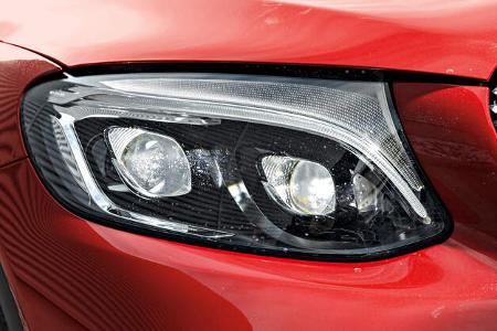 Mercedes GLC 300 4Matic Coupé, Frontscheinwerfer