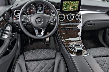 Mercedes GLC 300 4Matic Coupé, Cockpit