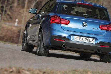 BMW M140i xDrive, Heckansicht