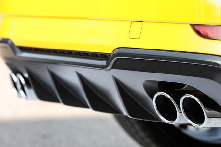 Audi S3, Endrohre