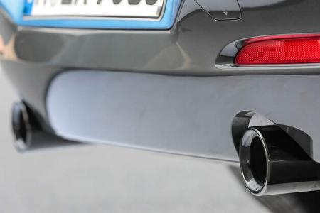 BMW M140i xDrive, Endrohre