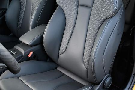 Audi S3, Fahrersitz