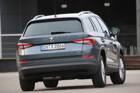 Skoda Kodiaq 2.0 TDI 4x4, Heckansicht