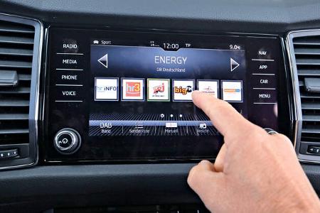 Skoda Kodiaq 2.0 TDI 4x4, Infotainment