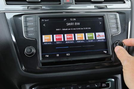 VW Tiguan 2.0 TDI 4Motion, Infotainment