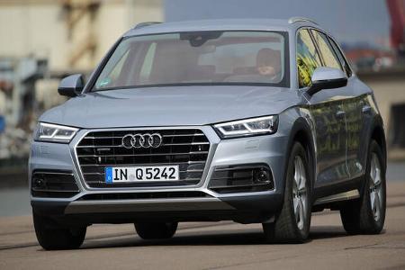 Audi Q5 2.0 TDI Quattro, Frontansicht