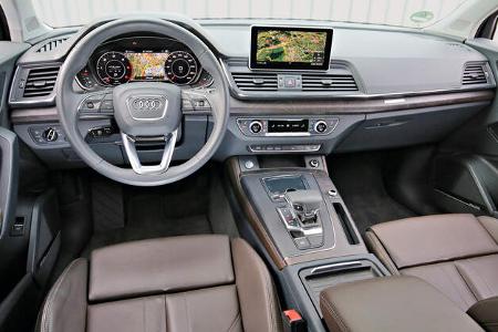 Audi Q5 2.0 TDI Quattro, Cockpit