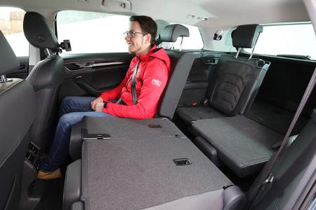 Skoda Kodiaq 2.0 TDI 4x4, Fondsitze, Umklappen