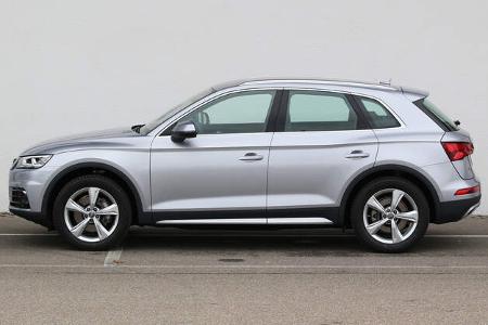 Audi Q5 2.0 TDI Quattro, Seitenansicht