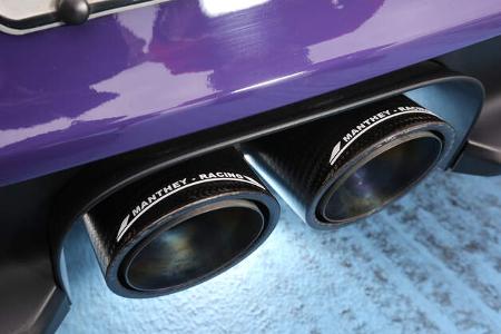 Manthey-Porsche 911 GT3 RS MR, Endrohre