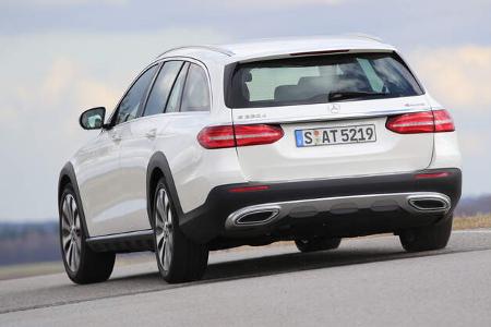 Mercedes E 220 d 4Matic, Heckansicht