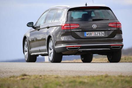 VW Passat Alltrack 2.0 TDI 4Motion, Heckansicht