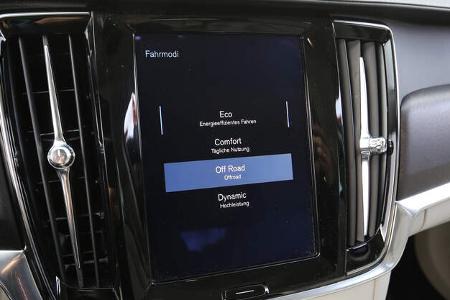 Volvo V90 CC D5 AWD, Fahreinstellung