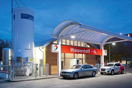 Wasserstoff-Tankstelle