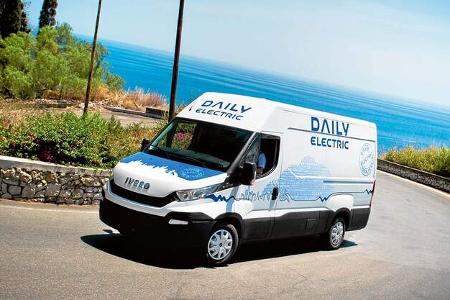 Der Iveco Daily Electric erreicht maximal 80 km/h