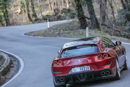 Ferrari GTC4LussoT, V8, Fahrbericht