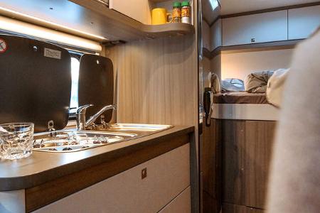 Hobby Optima Ontour Edition Küche