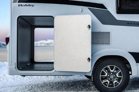 Hobby Optima Ontour Edition Heckgarage