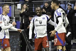HSV klettert auf Platz zwei