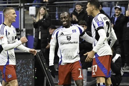 HSV klettert auf Platz zwei