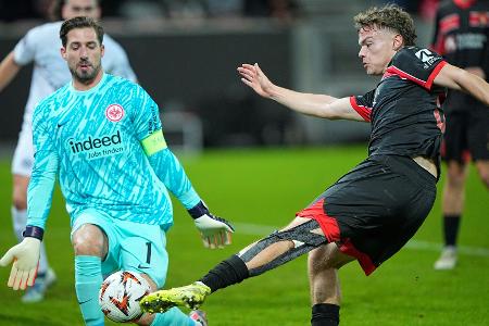 Trapp krank: Kaua Santos hütet Eintracht-Tor gegen Mainz