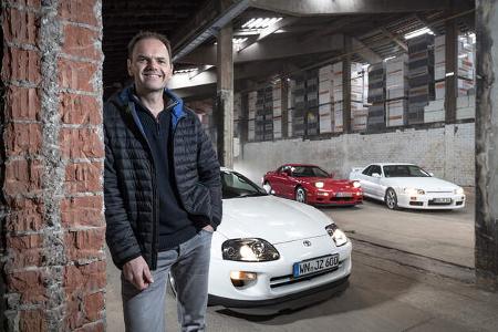 Mazda RX-7, Nissan Skyline, Toyota Supra, Frank Mühling