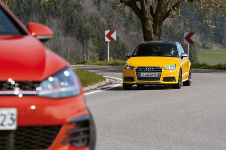 Audi S1 Sportback, Subaru BRZ, VW Golf GTI