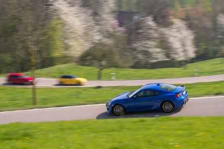 Subaru BRZ, Seitenansicht