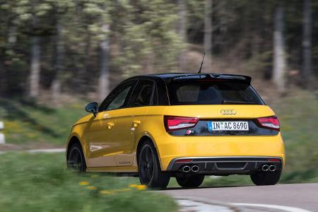 Audi S1 Sportback, Heckansicht