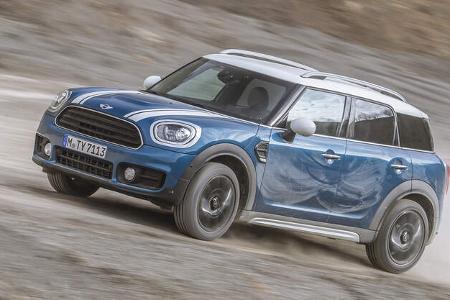 Mini Countryman Cooper D, Frontansicht