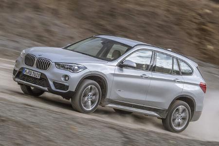BMW X1 18d sDrive, Frontansicht