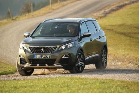 Peugeot 5008 BlueHDi 180 GT, Frontansicht