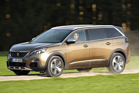 Peugeot 5008 BlueHDi 180 GT, Seitenansicht
