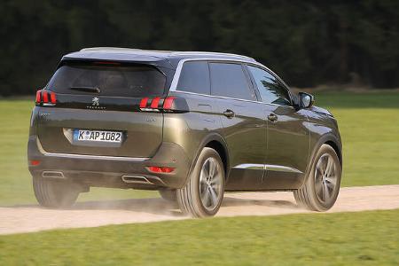 Peugeot 5008 BlueHDi 180 GT, Heckansicht