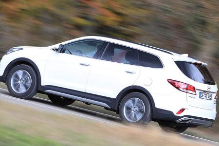 Hyundai Grand Santa Fe 2.2 CRDi Seitenansicht