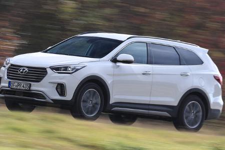 Hyundai Grand Santa Fe 2.2 CRDi Seitenansicht