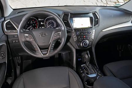 Hyundai Grand Santa Fe 2.2 CRDi Innenraum