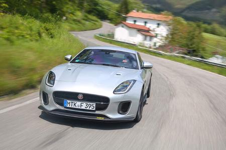 Jaguar F-Type Facelift Fahrbericht Modelljahr 2018
