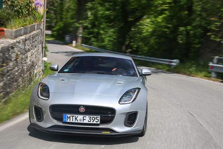 Jaguar F-Type Facelift Fahrbericht Modelljahr 2018