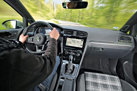 VW Golf GTD Interieur