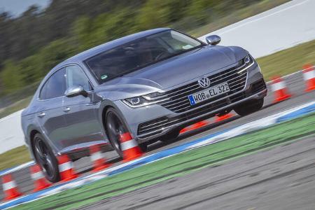VW Arteon Notbremsung