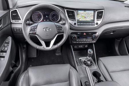 Hyundai Tucson SUV Vergleich AMS1417